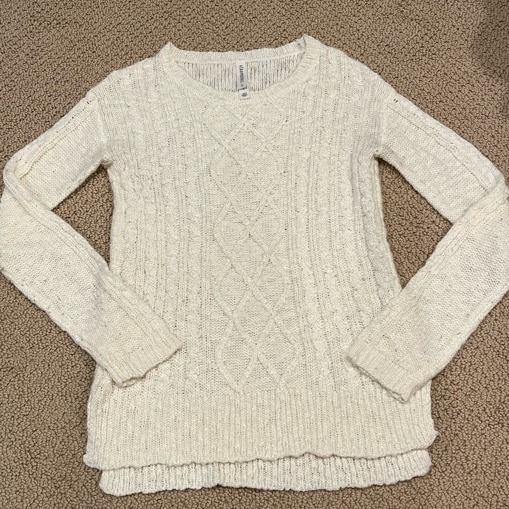 White sweater